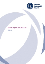 Annual Report and Accounts 2008-09