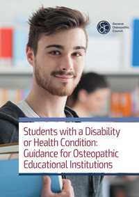 Students with a disability or health condition: guidance for OEIs