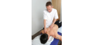 Male osteopath with male back 3