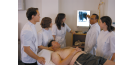 Osteopath and students 2
