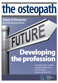 the osteopath April/May 2012