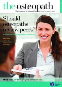 The Osteopath December 2013-January 2014