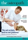 the osteopath magazine October November 2017
