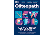 Special CPD edition of The Osteopath out now 