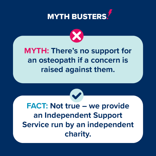 Myth buster Independent Support Service  information