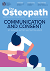 The Osteopath Nov Dec 2019 front cover