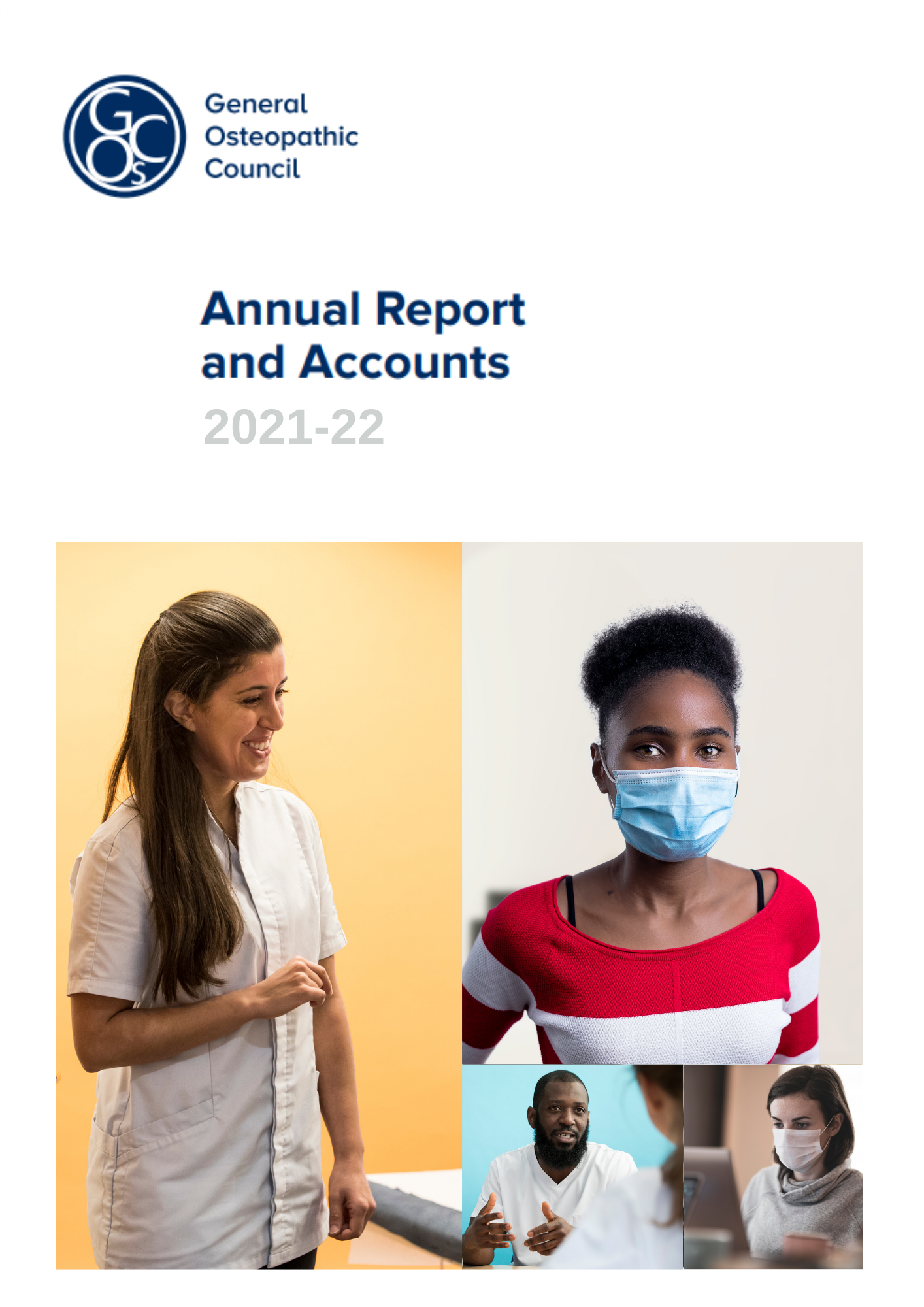 Cover of GOsC Annual Report and Accounts 2021-22