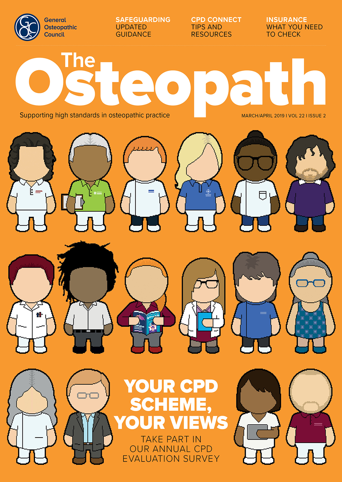 The Osteopath vol 22 issue 2 front cover