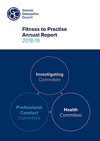 Fitness to practise annual report 2018-19