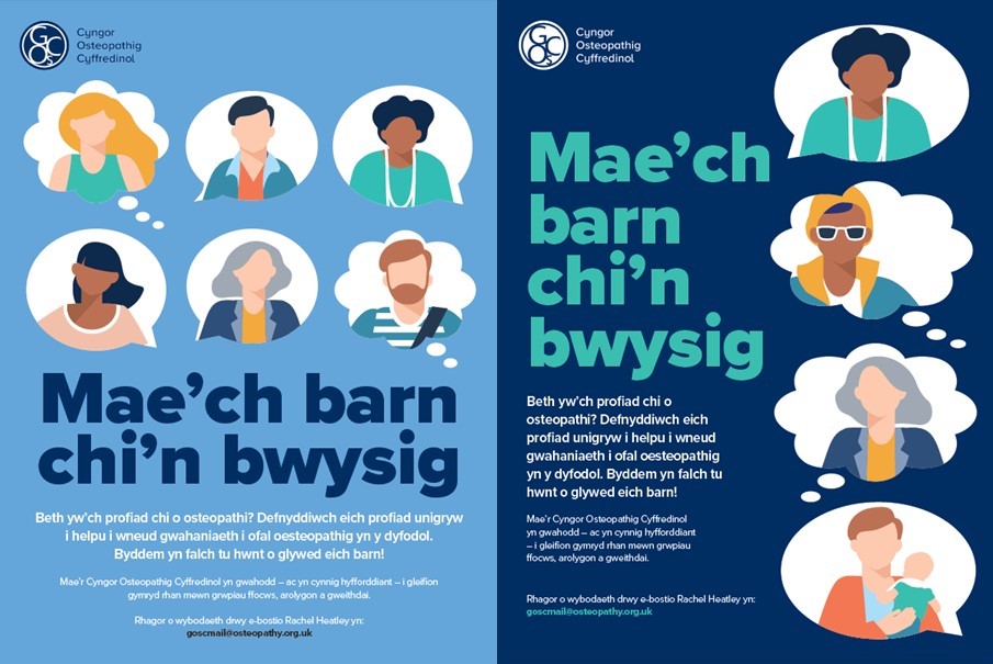 Patient voice poster Welsh